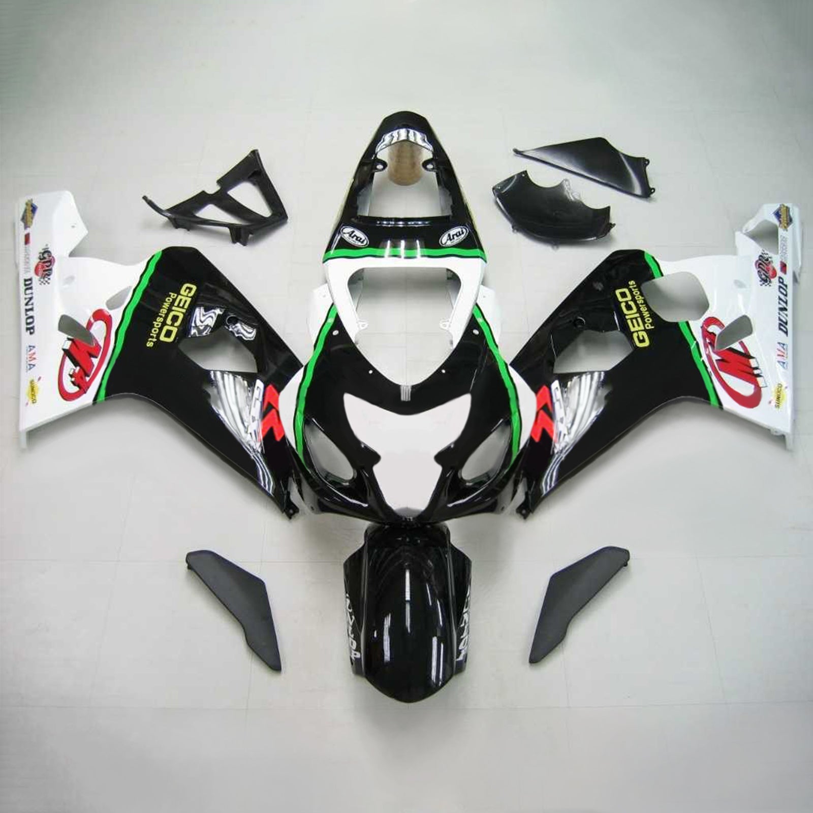 Suzuki GSXR 600/750 2004-2005 Fairing Kit Bodywork Plastic ABS