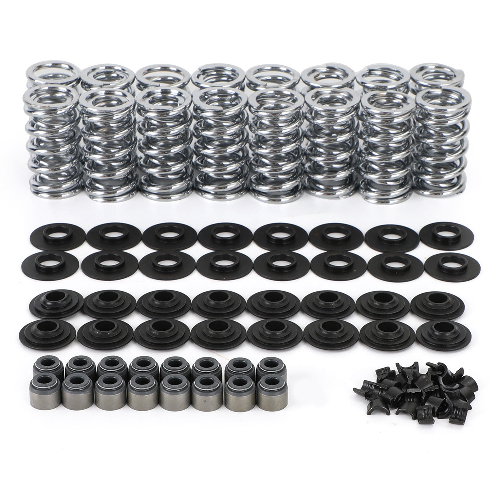 LS LS1 660" Dual Valve Spring Kit Steel Retainers For 4.8 5.3 6.0 LSX LS2 LS3 LQ4 LQ9 LS Generic