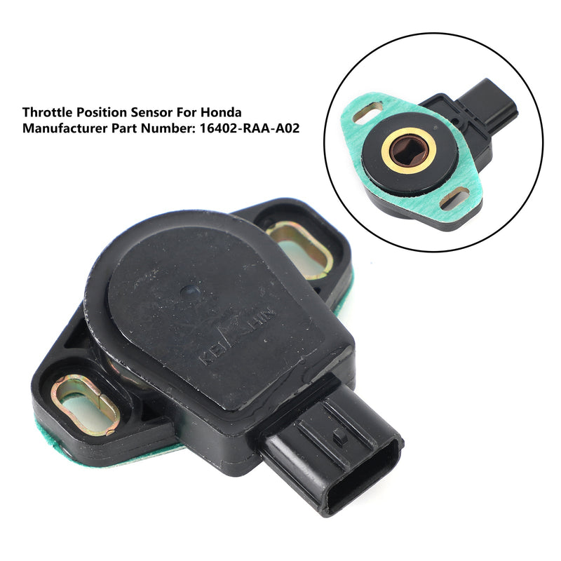 Sensor de posición del acelerador TPS 16402-RAA-A02 para Honda Accord 2.4L 2003-2005 Genérico