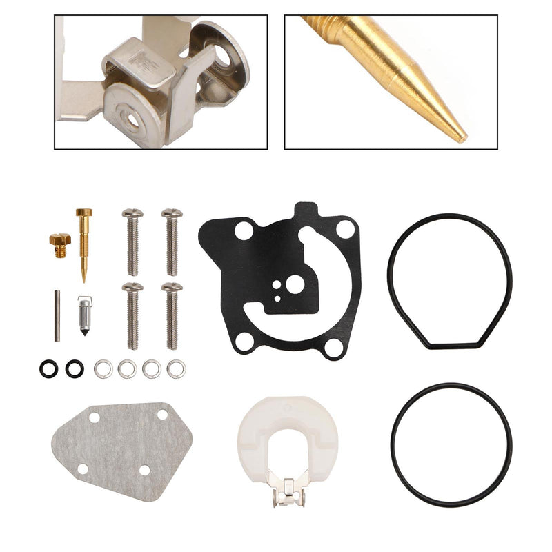 Kit de reconstrucción de carburador para motor fueraborda Yamaha de 2 tiempos 40HP E40X