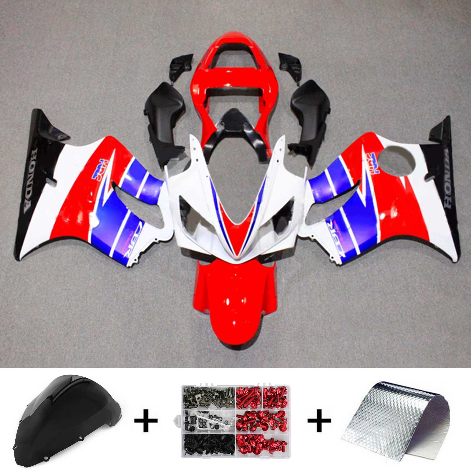 Honda CBR600 F4i 2001-2003 Fairing Kit Bodywork Plastic ABS