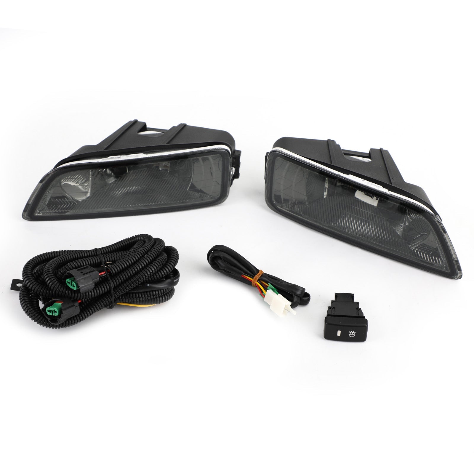 Faros antiniebla con lente ahumada + interruptor para Honda Accord 2003-2007 / Acura Tl 2004-2008 Genérico