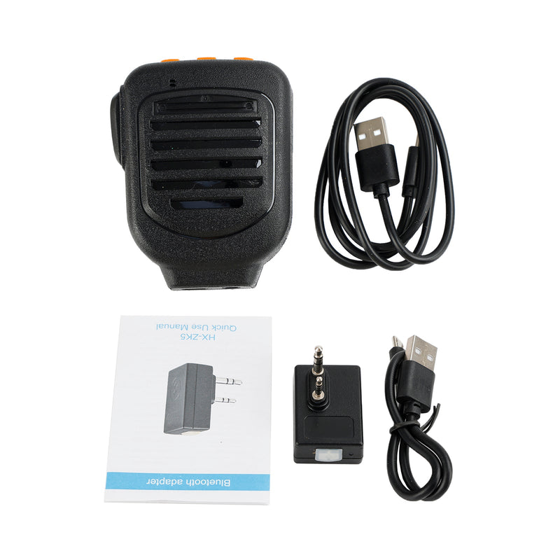 Controlador inalámbrico Bluetooth PTT auricular K adaptador de enchufe apto para Zello Work