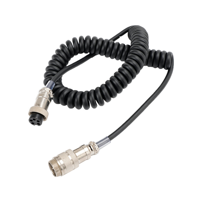 Micrófono de mano CB, Cable de extensión macho hembra de 5 pines, reemplazo de micrófono de Radio