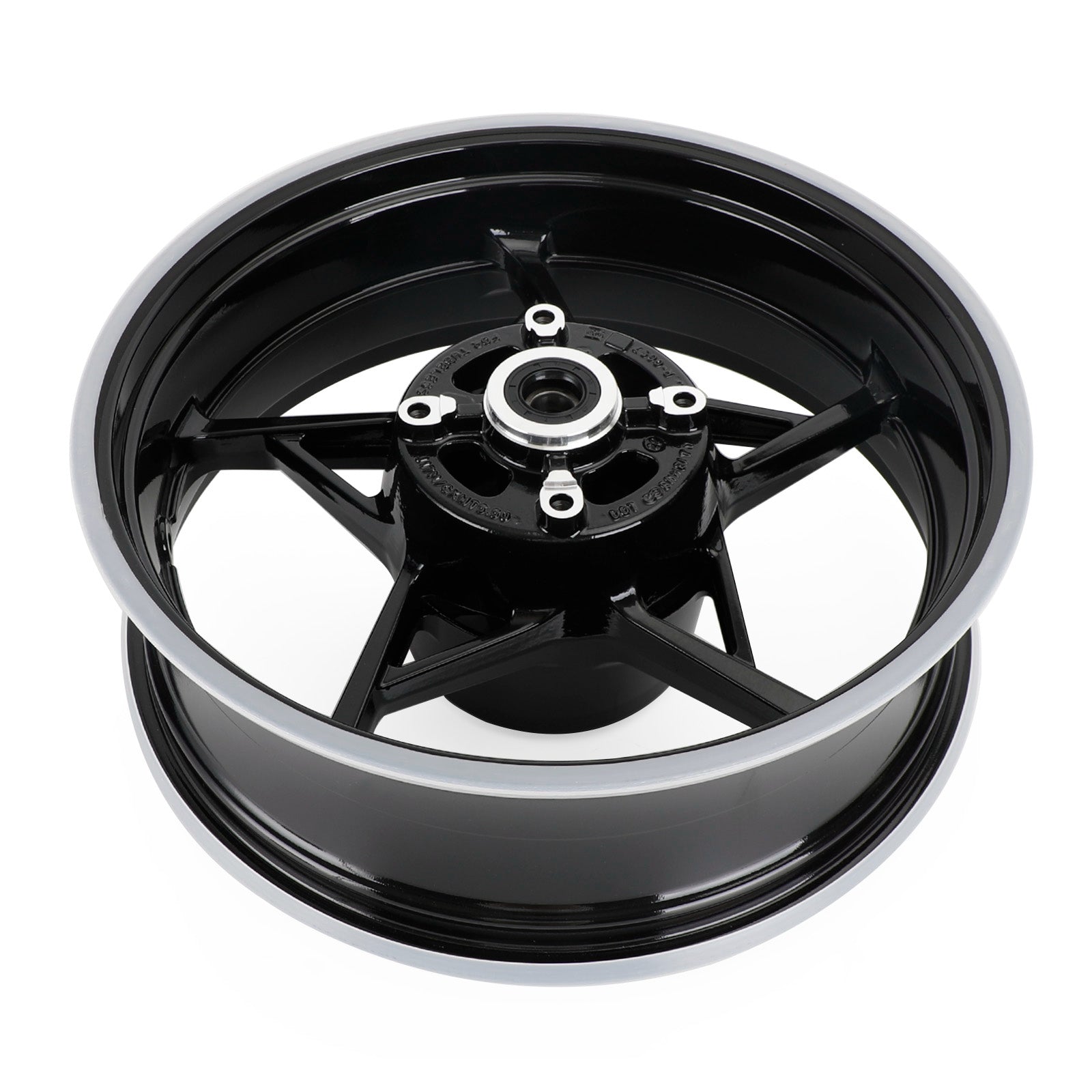 Complete Black Rear Wheel Rim For Kawasaki Z900 Z900RS Cafe 2017 2018-2021 NEW Generic