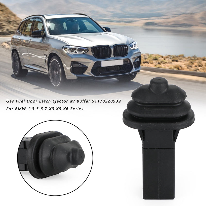 BMW 1 3 5 6 7 X3 X5 X6 Pestillo de puerta de combustible de gas eyector con amortiguador 51178228939