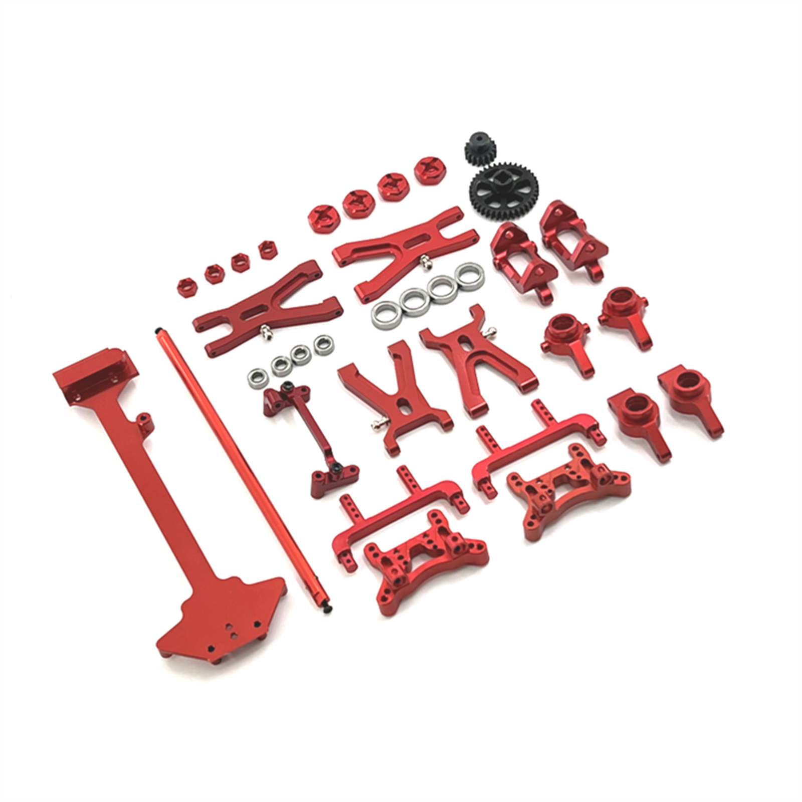 Piezas de reparación de automóviles RC, piezas de Metal mejoradas para 1/18 Wltoys A949 A959 A969 A979 K929