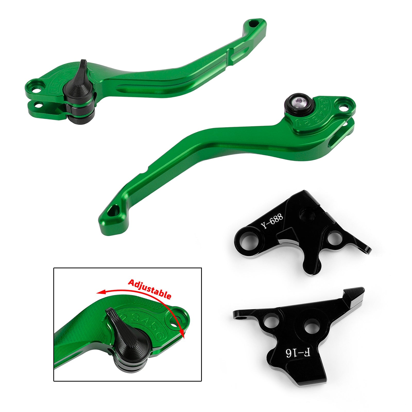 Yamaha FZ6 FAZER FZ6R XSR 700 900 ABS CNC Short Clutch Brake Lever