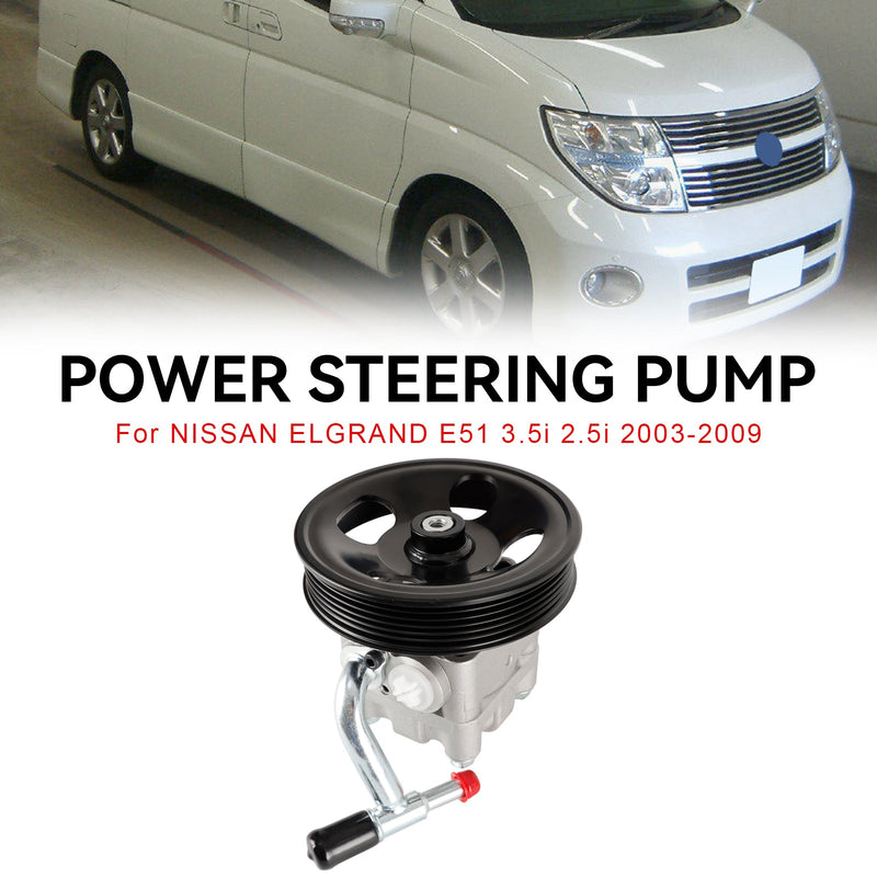 Nissan Elgrand E51 3.5I 2.5I 2003-2009 Power Steering Pump 8X113468