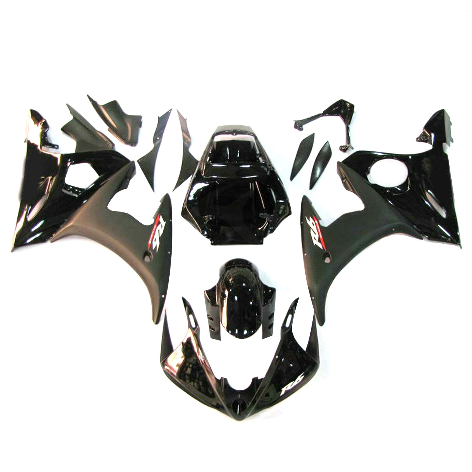 Fairing Kit For YAMAHA YZF-R6 YZF R6 2003-2004 Black Generic