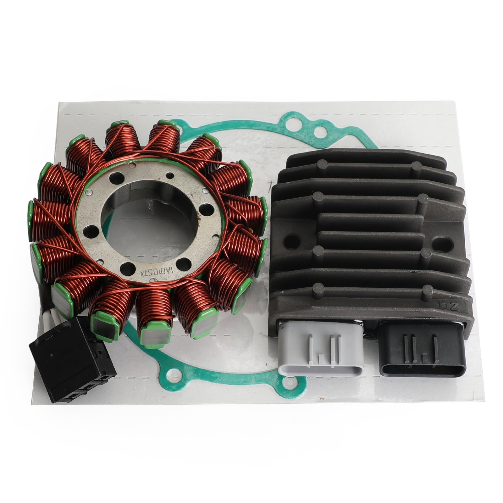 2006 - 2007 Kawasaki ZX-10R ZX10R ZXT00D Regulator Stator Coil Gasket Kit Fedex Express