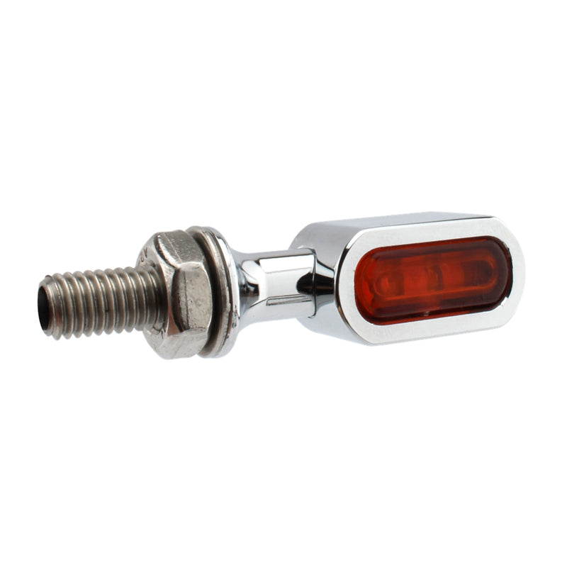 Mini indicador de señal de giro trasero LED para Sportster Touring Dyna Softail genérico