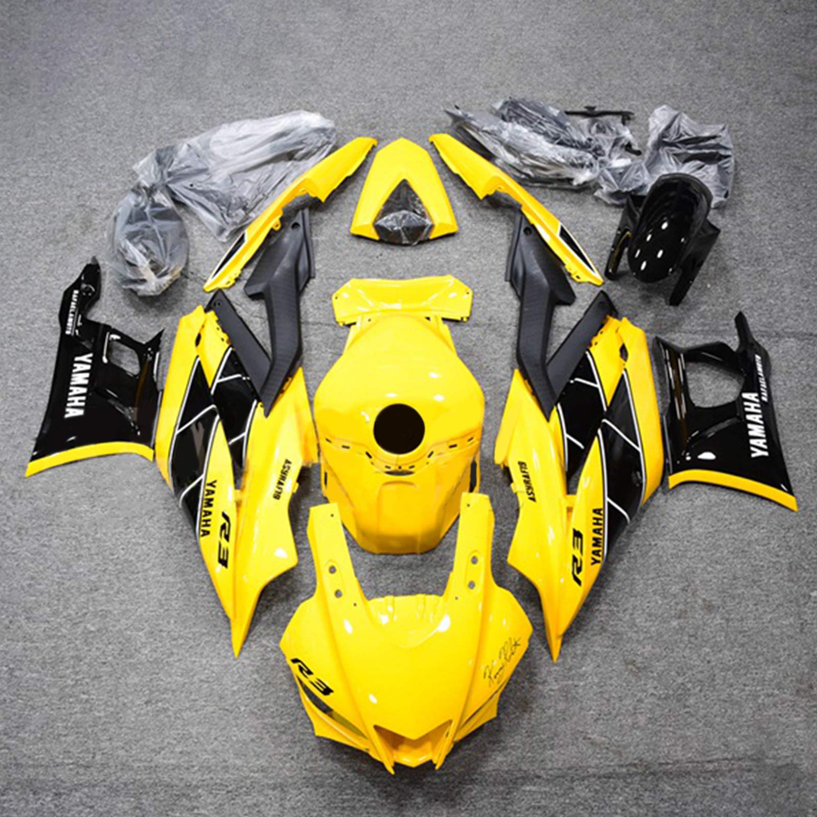 Yamaha YZF-R3 R25 2022-2024 Fairing Kit Bodywork Plastic ABS