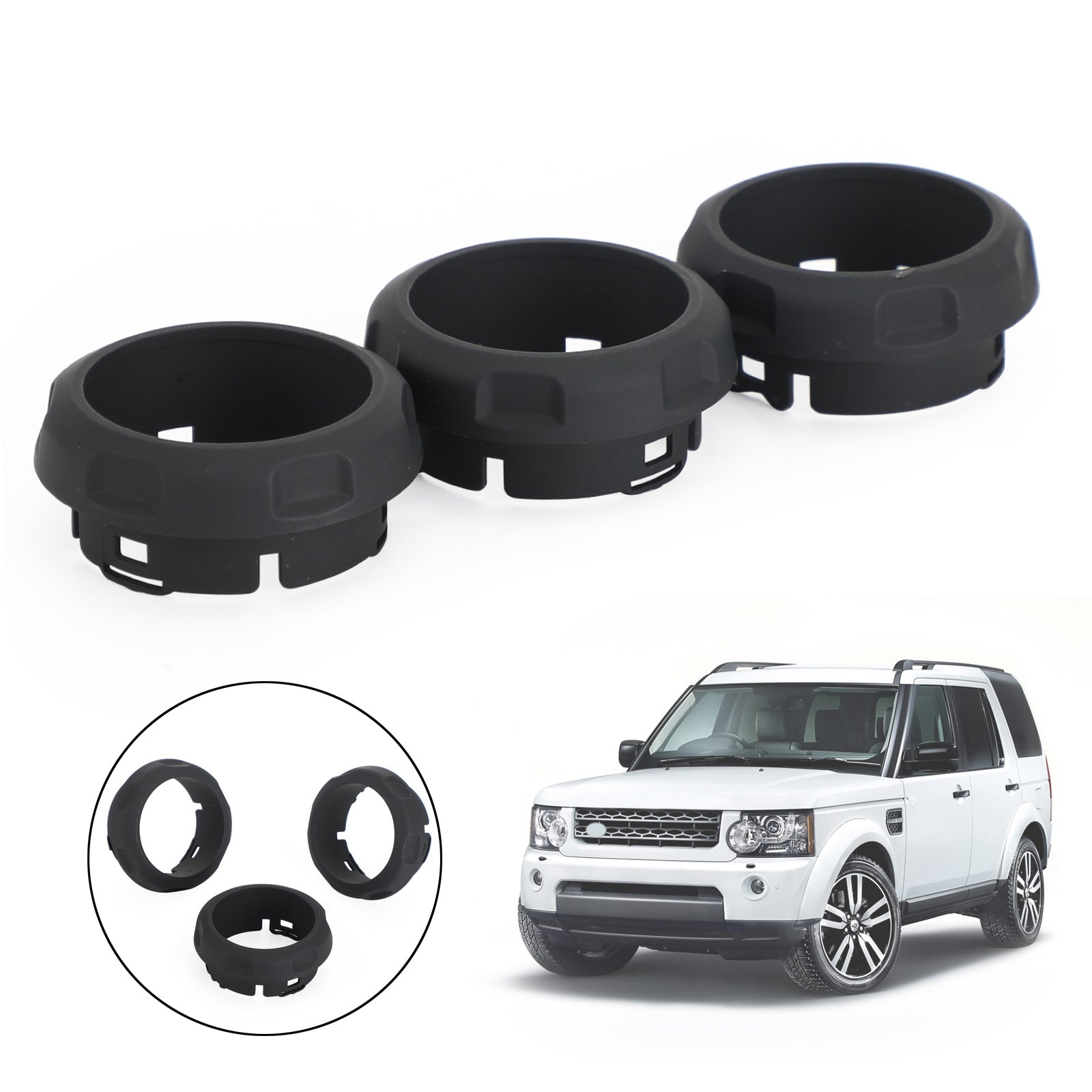 3x AC Swicth Knob Trim LR029591 For Land Rover Discovery 4 /Range Rover Sport Generic