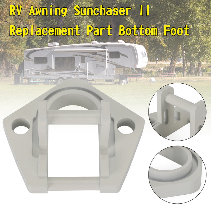 Hardware de aluminio para toldo RV para reemplazo de soporte inferior de toldo Sunchaser II U
