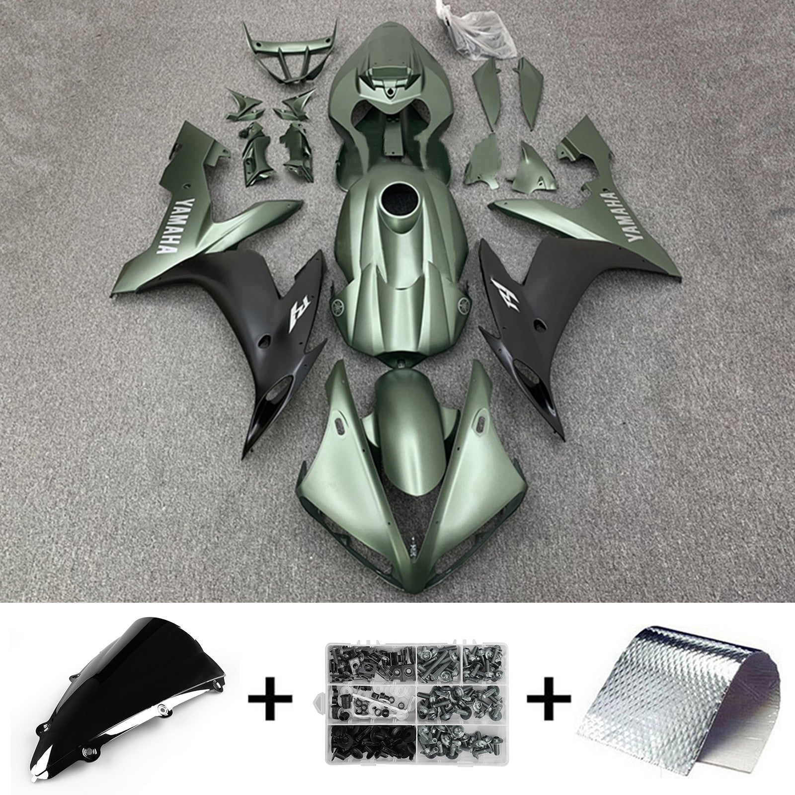 Yamaha YZF 1000 R1 2004-2006 Fairing Kit Bodywork Plastic ABS