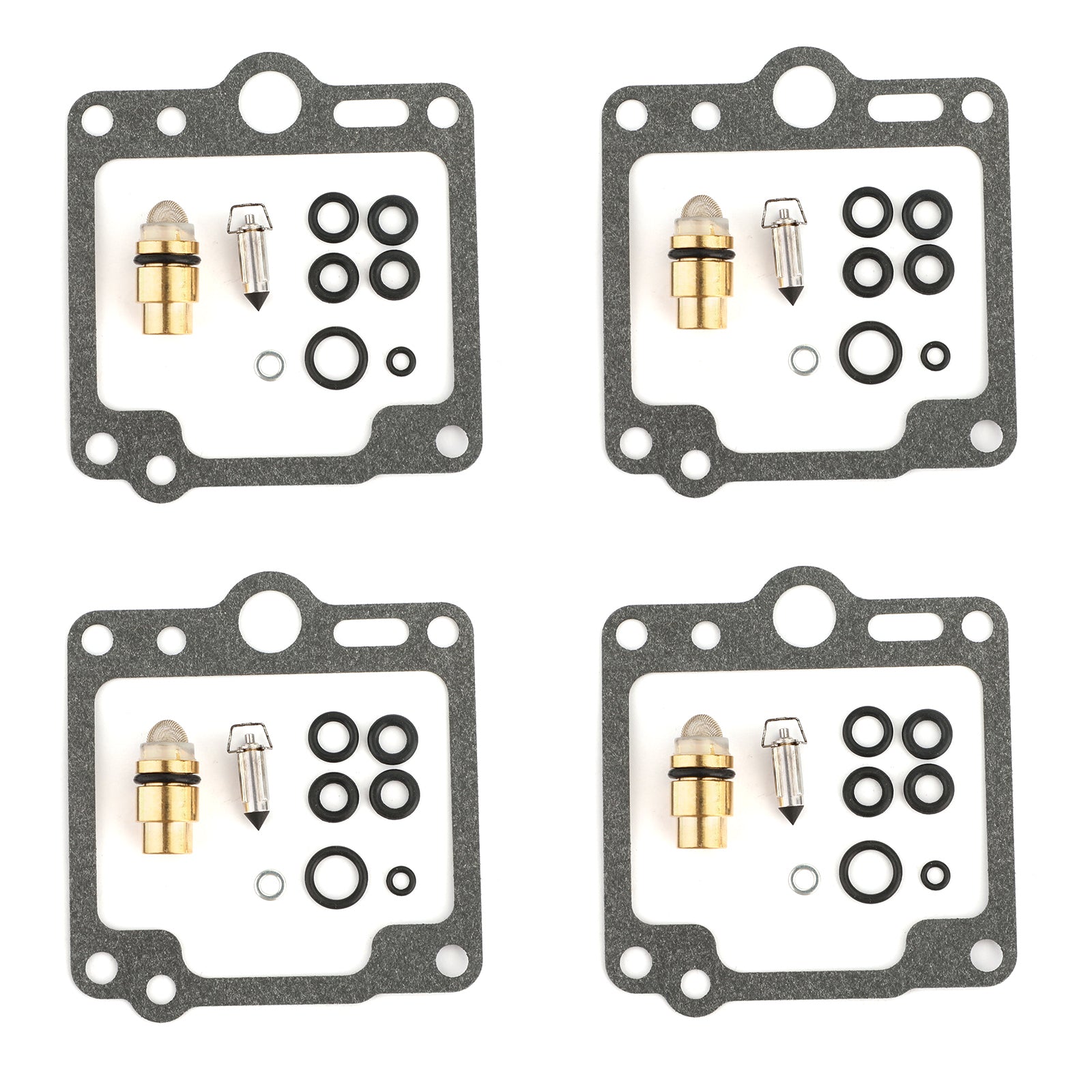 4 juegos de kit de reparación de carburador para Yamaha XJ700 Maxim X 700 XJ750 FJ1100 FJ1200 genérico