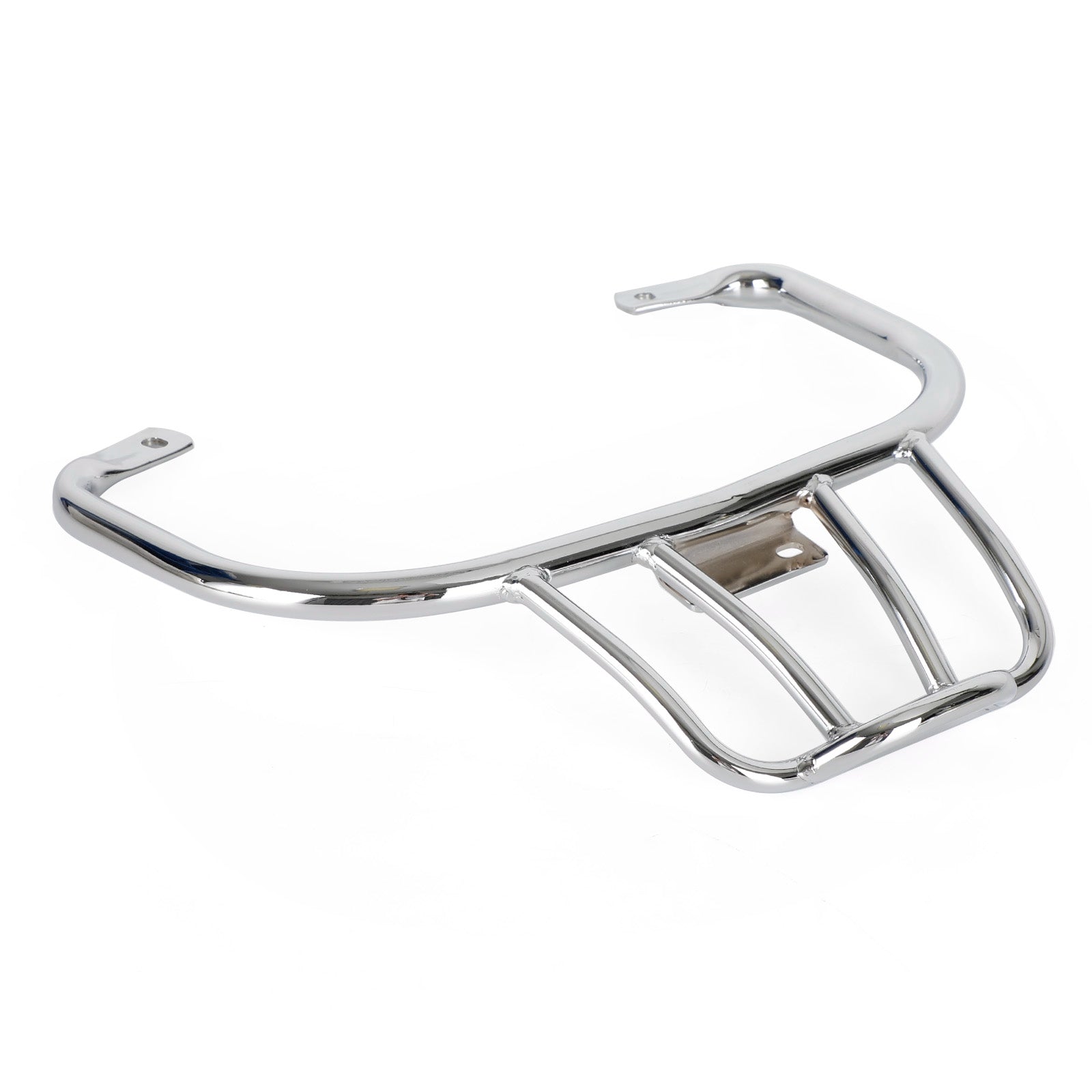 CHROME REAR LUGGAGE CARRY SUPPORT RACK W/ GRAB HANDLE FOR VESPA GTS GTV GTL GT Generic