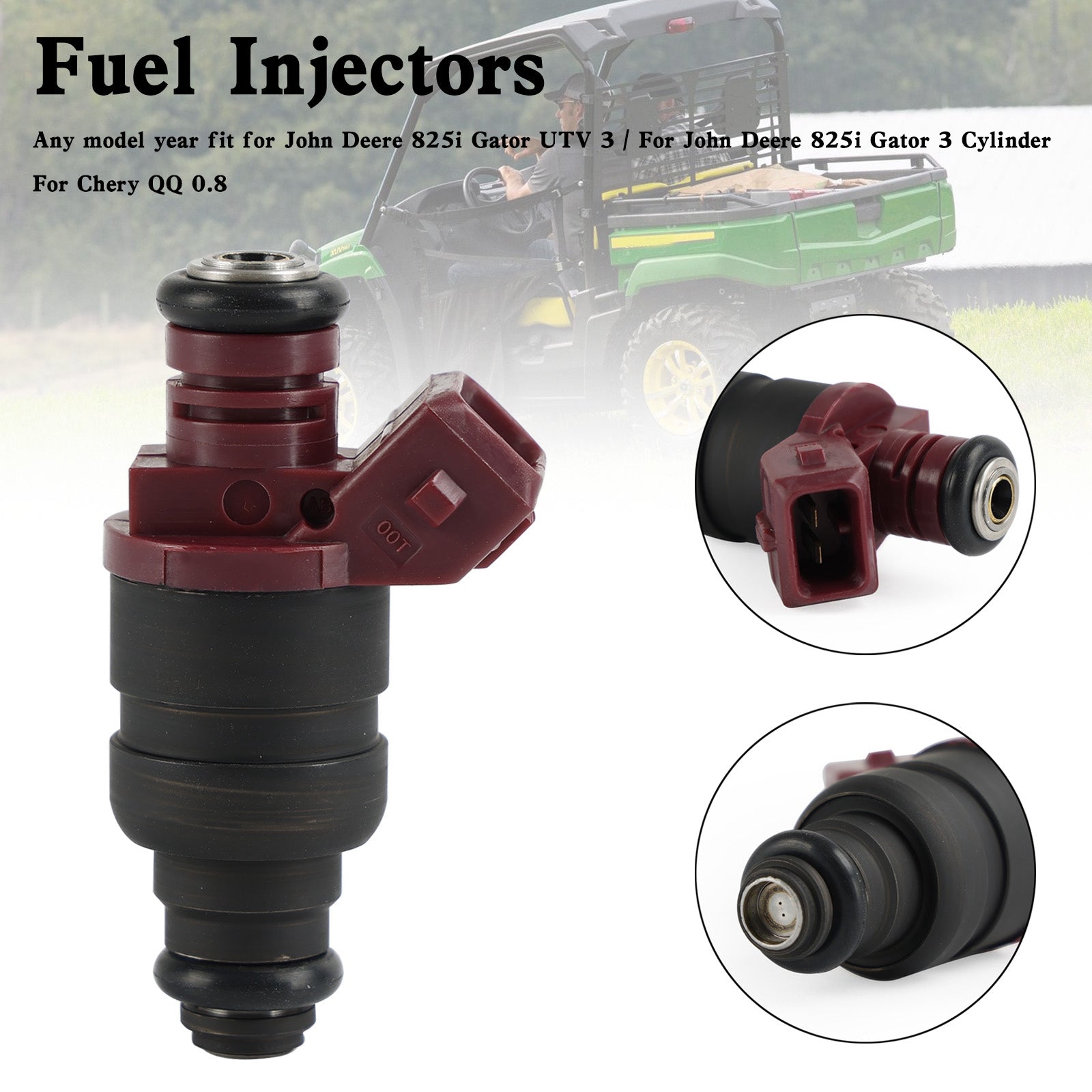 Inyector de combustible 5WY2404A MIA11720 para Chery QQ 0,8 John Deere 825i Gator 3