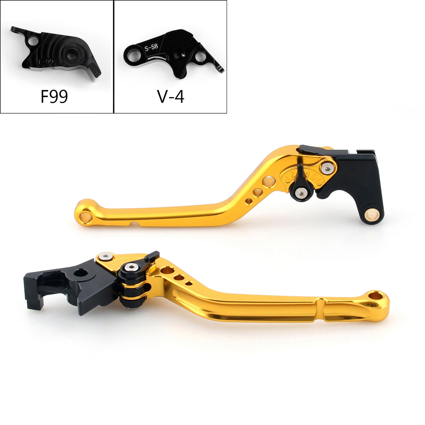 Long Brake Clutch Levers For Aprilia Aprilia RSV4 FACTORY/RSV4-R/RR TUONO V4 Generic