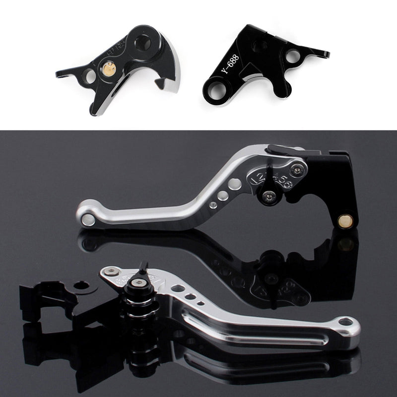 Short Clutch Brake Lever fit for Yamaha MT-09 Tracer 900/GT 21-22 YZF R6 17-20 Generic