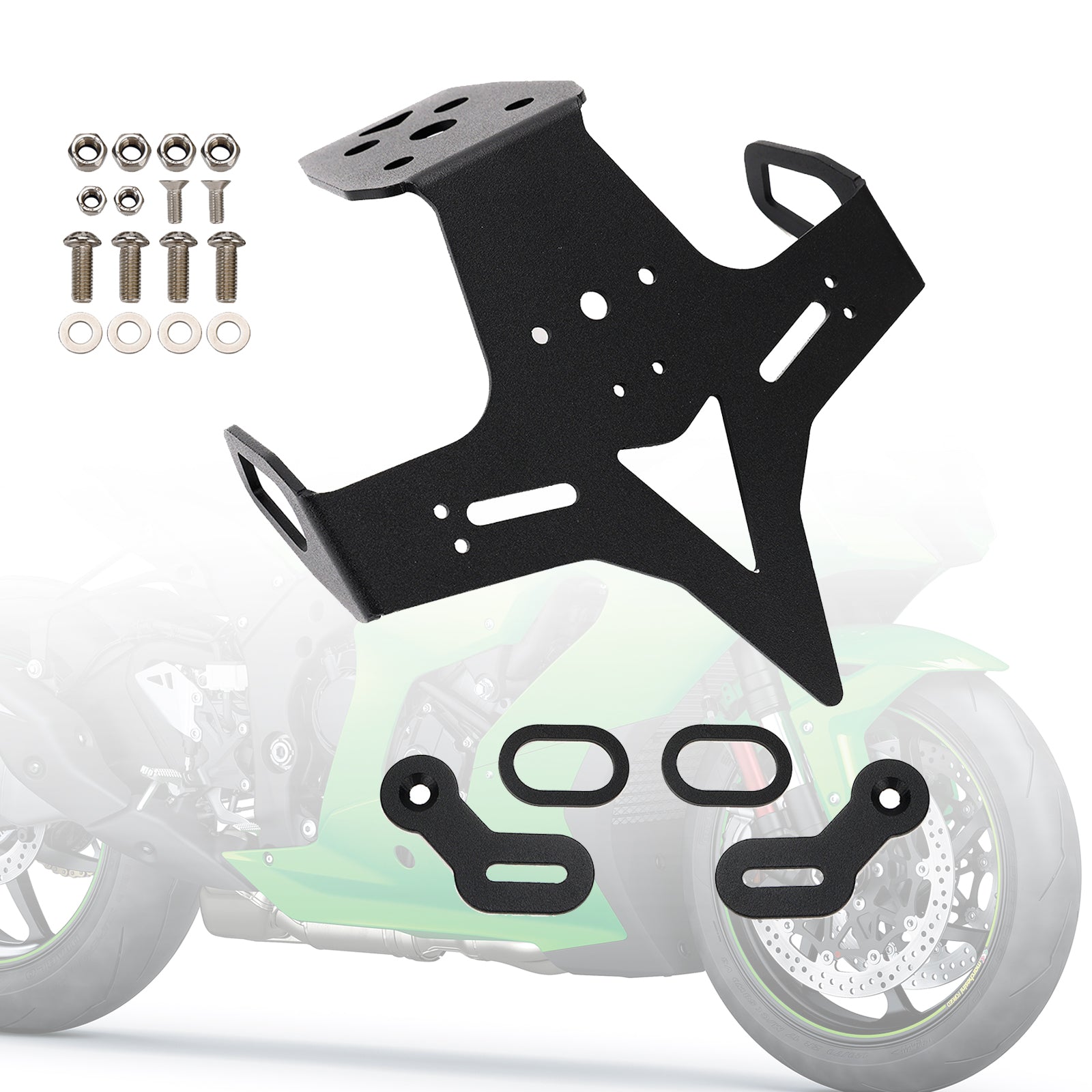 Soporte para matrícula Kawasaki ZX-25R 2021-2022