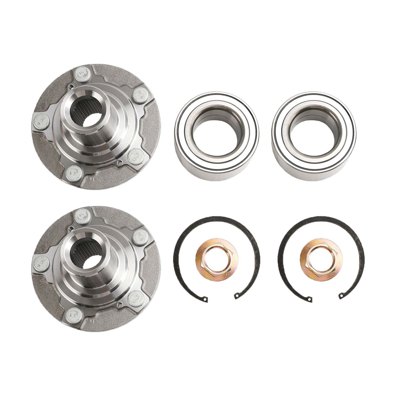 Acura TLX 2015-2019 2x Front Wheel Hub Bearing Kits WH510118