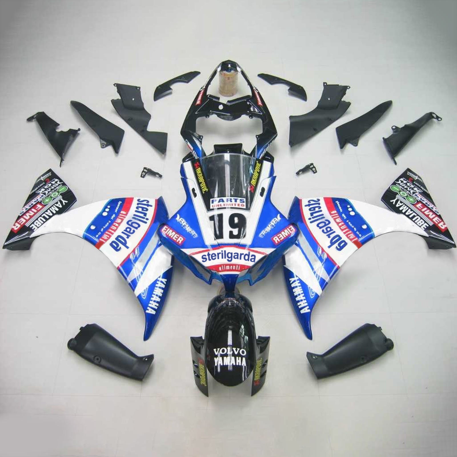 Kit Carenado Para Yamaha YZF 1000 R1 2012-2014 Genérico