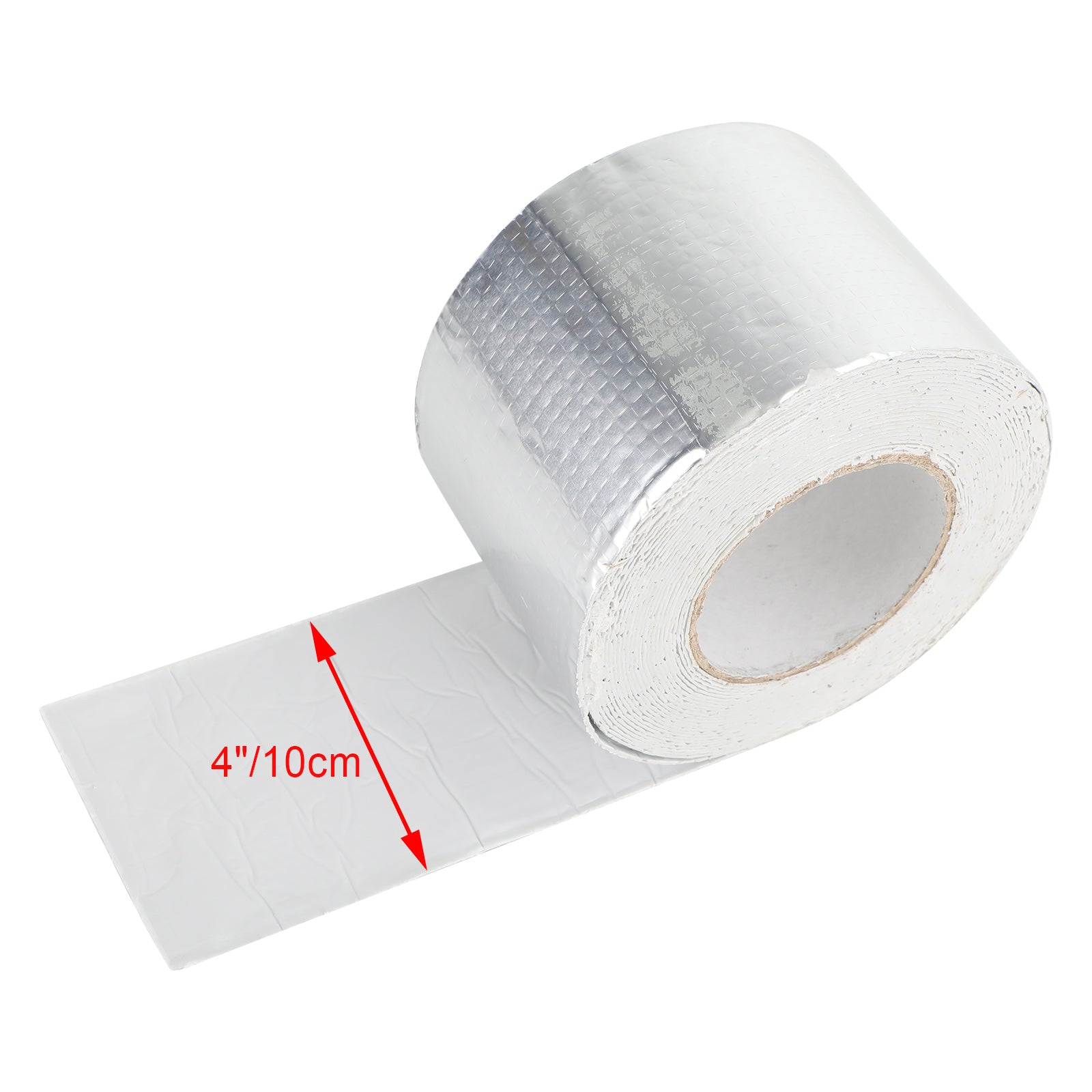 4" x 30' RV Sealant Tape UV Waterproof Roof Leaks Repair Tape Seal Sticky Silver