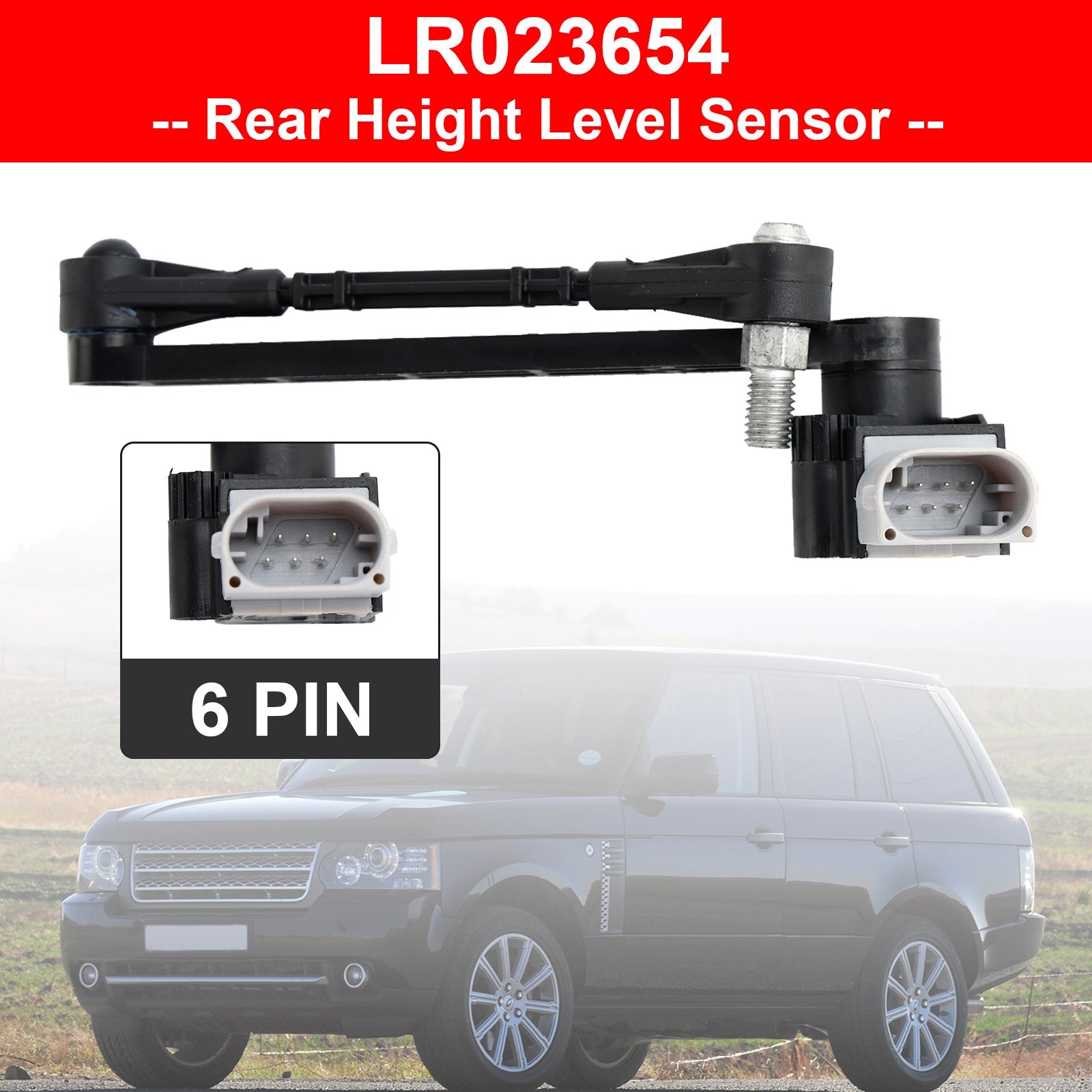 Range Rover MK III L322 2002-2012 Sensor de nivel de altura trasero izquierdo/derecho LR023654