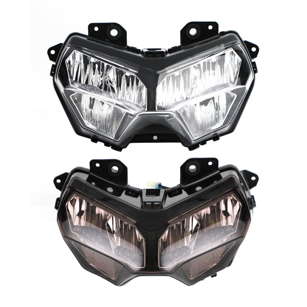 Headlight Guard Protector Cover Haddlamp Kit For Kawasaki Z400 650 900 20-22 Smoke Generic