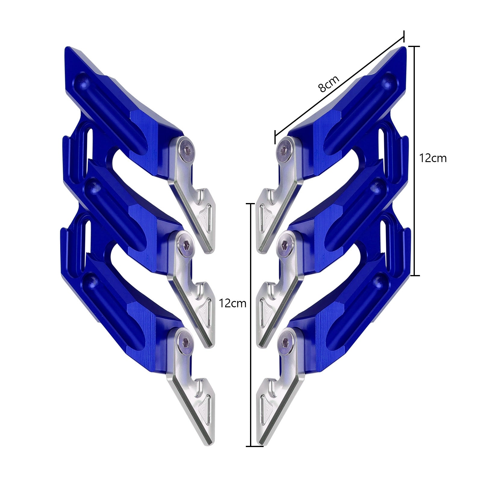 YAMAHA YZF-R15 V3 V4 2018-2022 CNC Horquilla delantera Guardabarros Guardabarros laterales Deslizadores