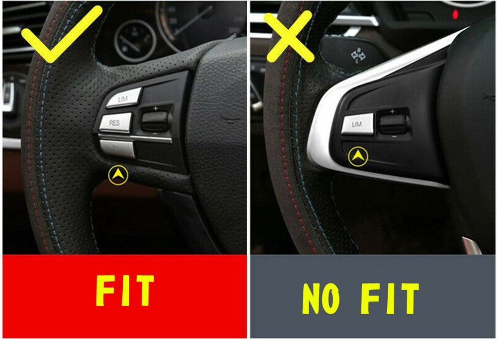 7x Inner Steering Wheel Button Trim Cover Fit For BMW X3 F25???11-17??X4 F26???14-17?? Generic