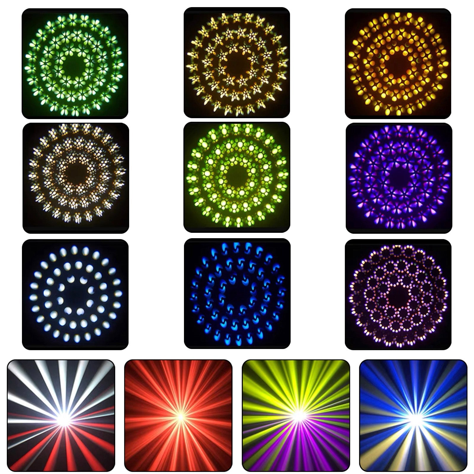 Rainbow Effect 260W 10R Sharpy Moving Head Beam Light 3In1 DJ Stage Lighting