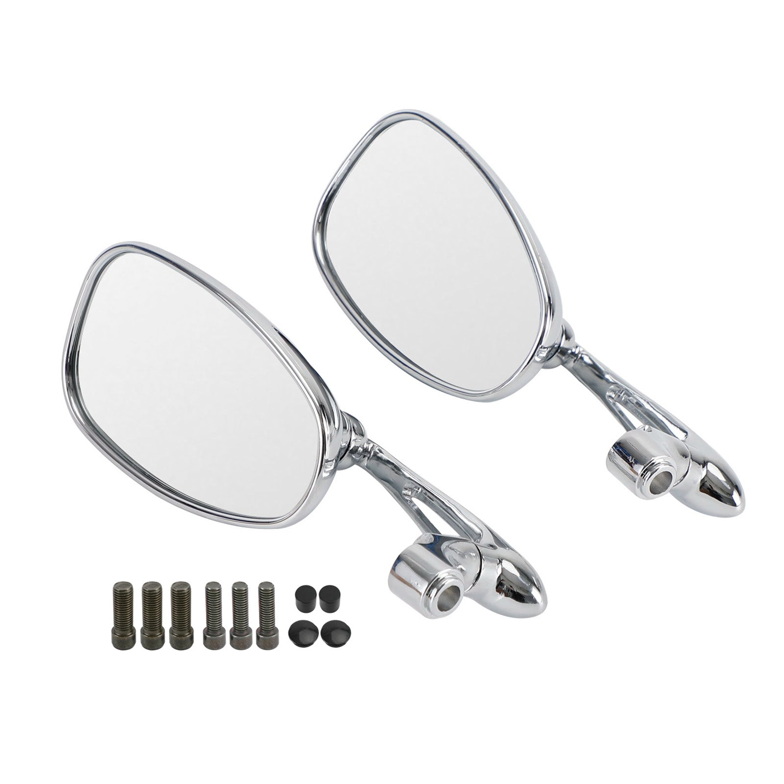 Cafe Racer Mirrors Custom For Suzuki Intruder C M 800 VS 600 750 800 VL 1500