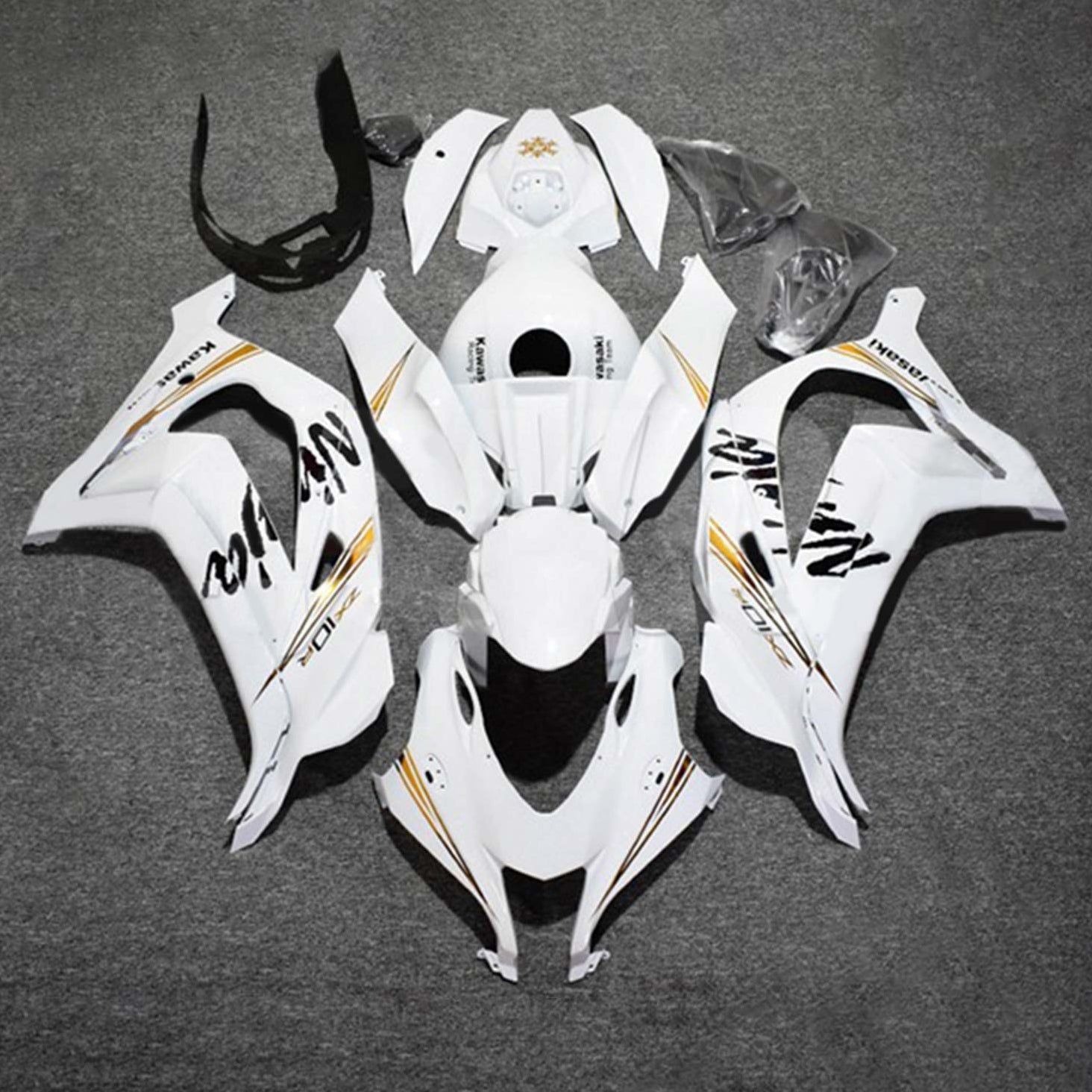 Kawasaki ZX10R 2016-2020 Fairing Kit Bodywork Plastic ABS