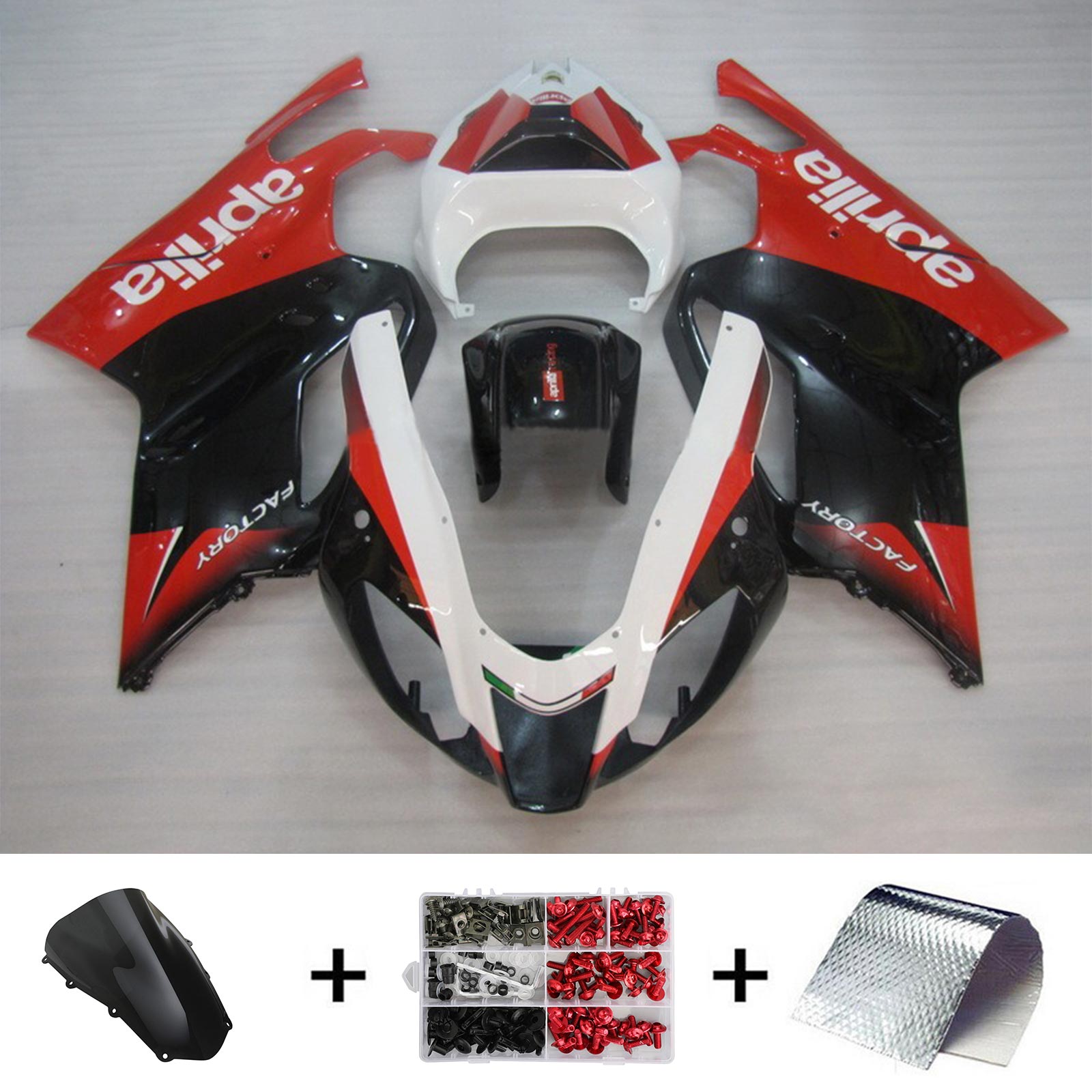 Aprilias RSV1000 2003-2006 Fairing Kit Bodywork Plastic