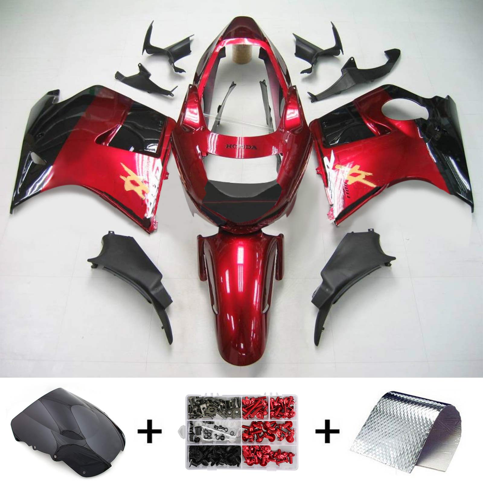 Honda CBR1100XX SuperBlackBird 1996-2007 Fairing Kit