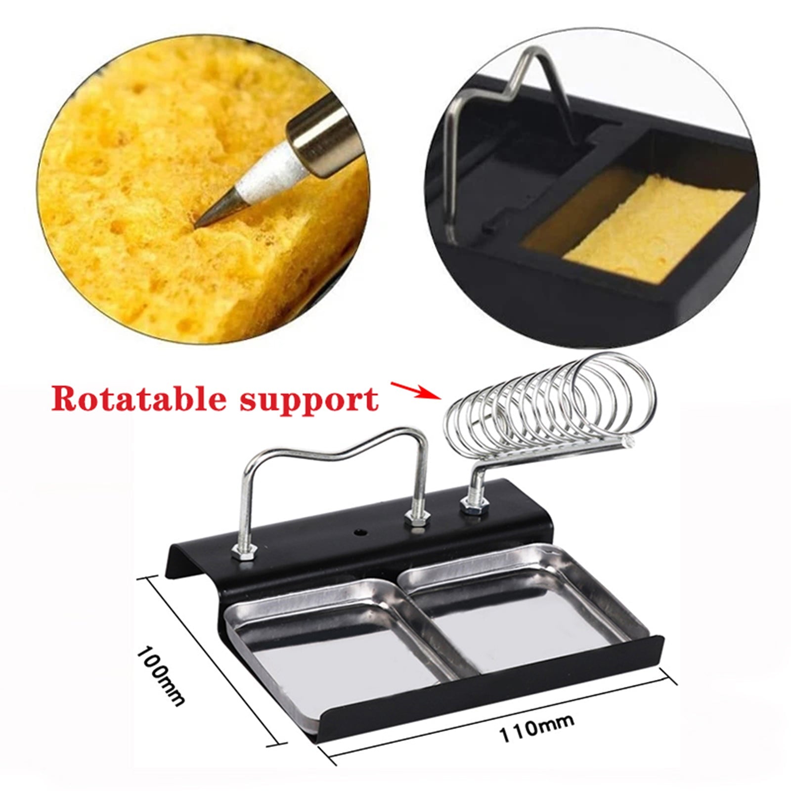 65W Mini Hot Plate PCB Board Soldering LCD Display Soldering Heater Station