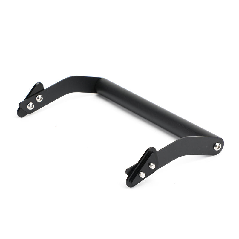 Soporte para parabrisas negro Soporte para teléfono inteligente/GPS para Kawasaki Versys650 15-19 Genérico