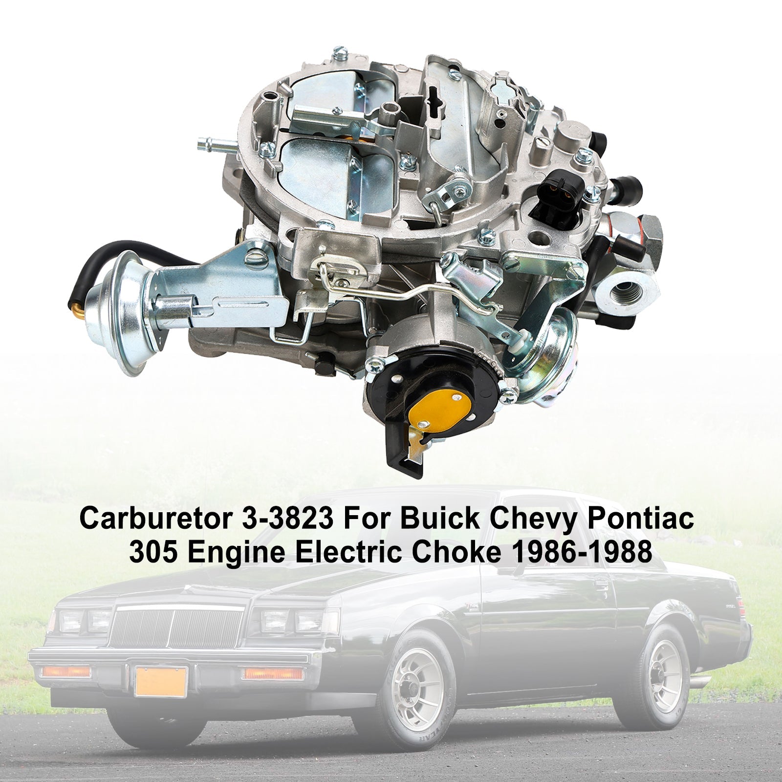 Carburetor 3-3823 For Buick Chevrolet Pontiac 305 Engine Electric Choke 1986-1988