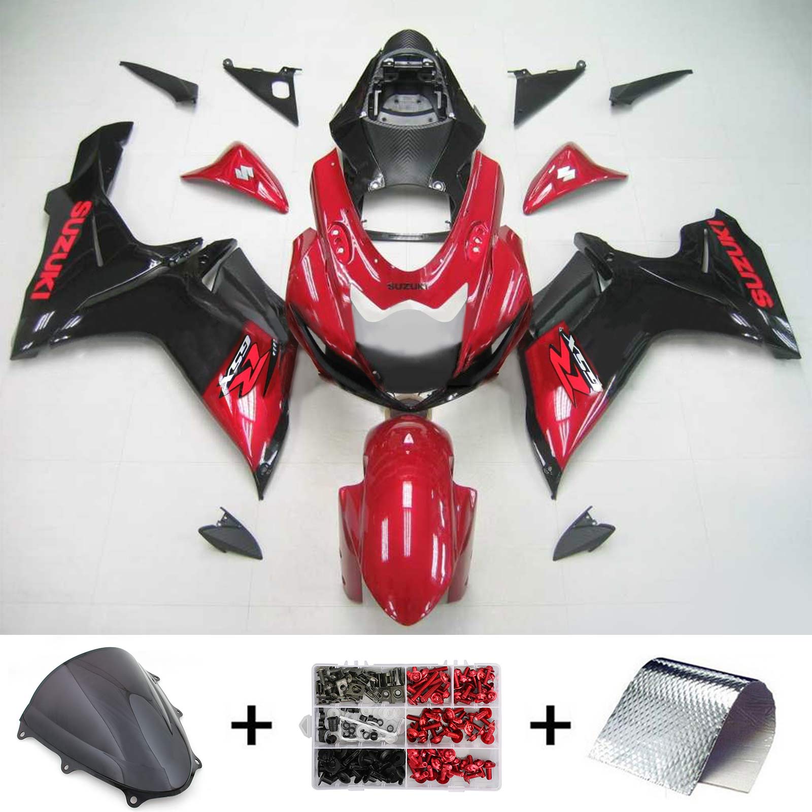 Suzuki GSXR 600/750 2011-2024 K11 Kit Carenado Carrocería Plástico ABS