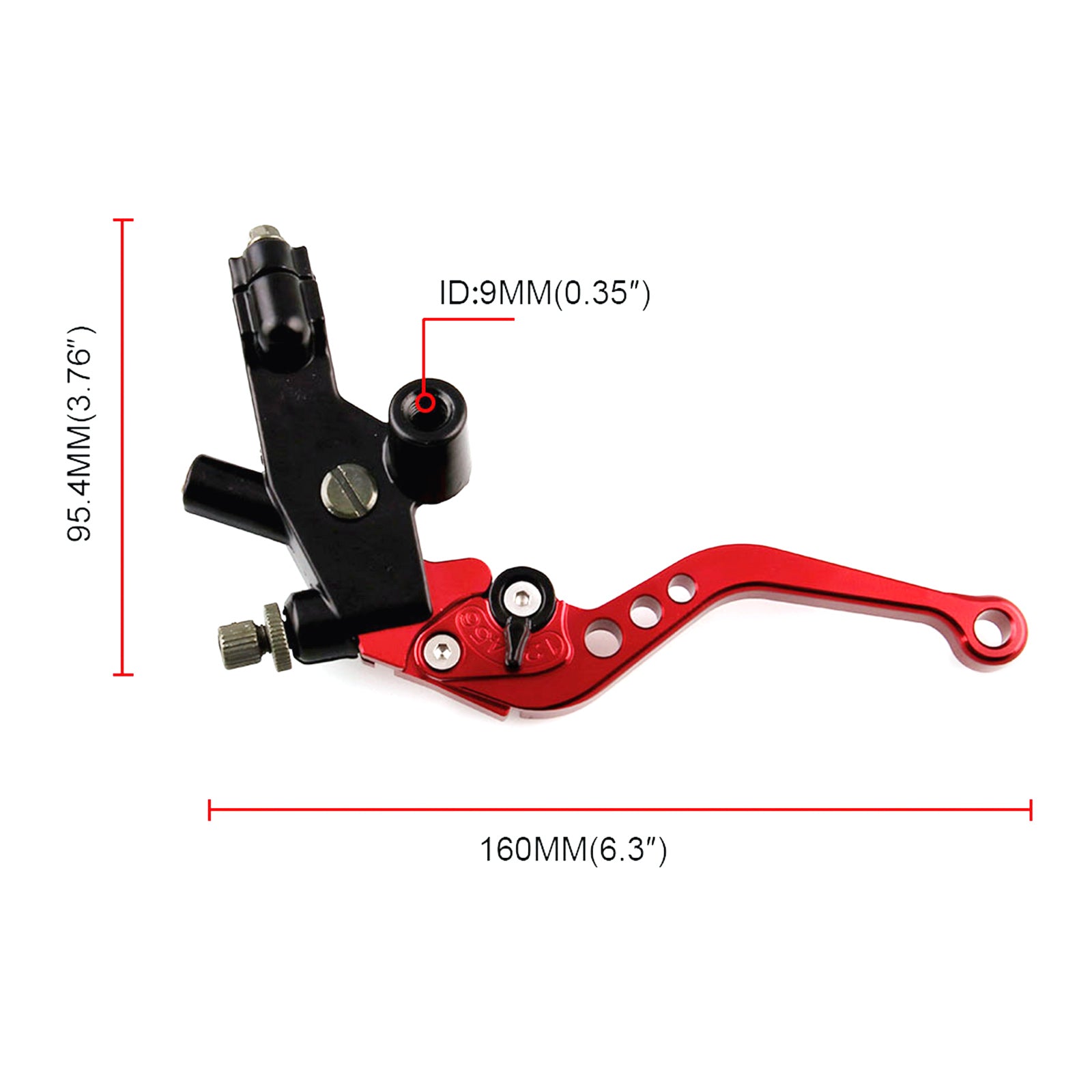 Universal 7/8'' 22mm Front Brake Clutch Master Cylinder Reservoir Levers Generic