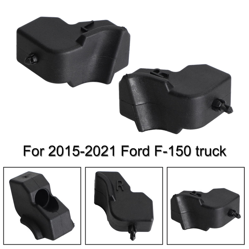 2PCS Left & Right Side Tailgate Rubber Bumper Cushion for Ford F-150 2015-2021 Generic