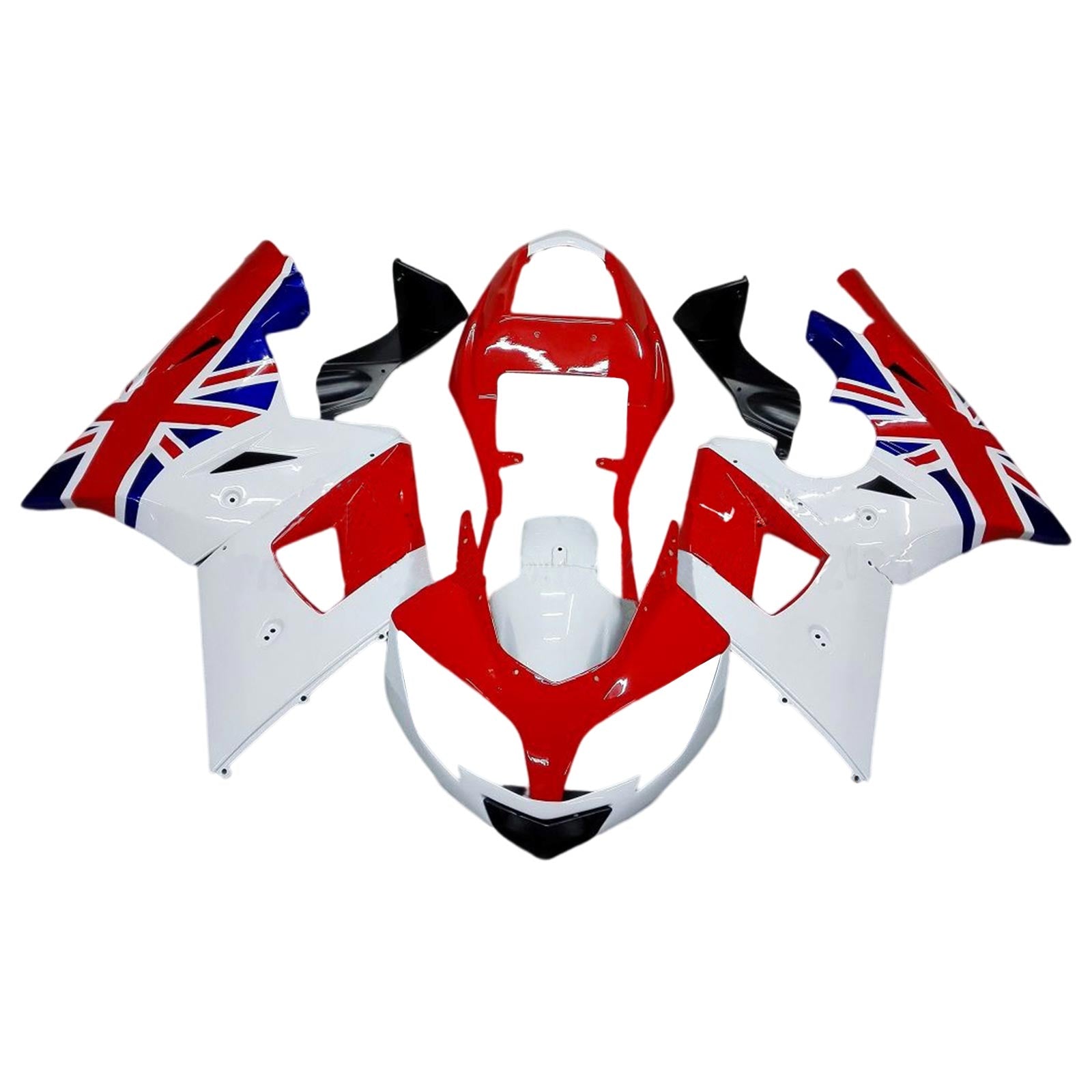 Amotopart Triumph Daytona 600 650 2002-2005 Fairing Kit Bodywork Plastic ABS