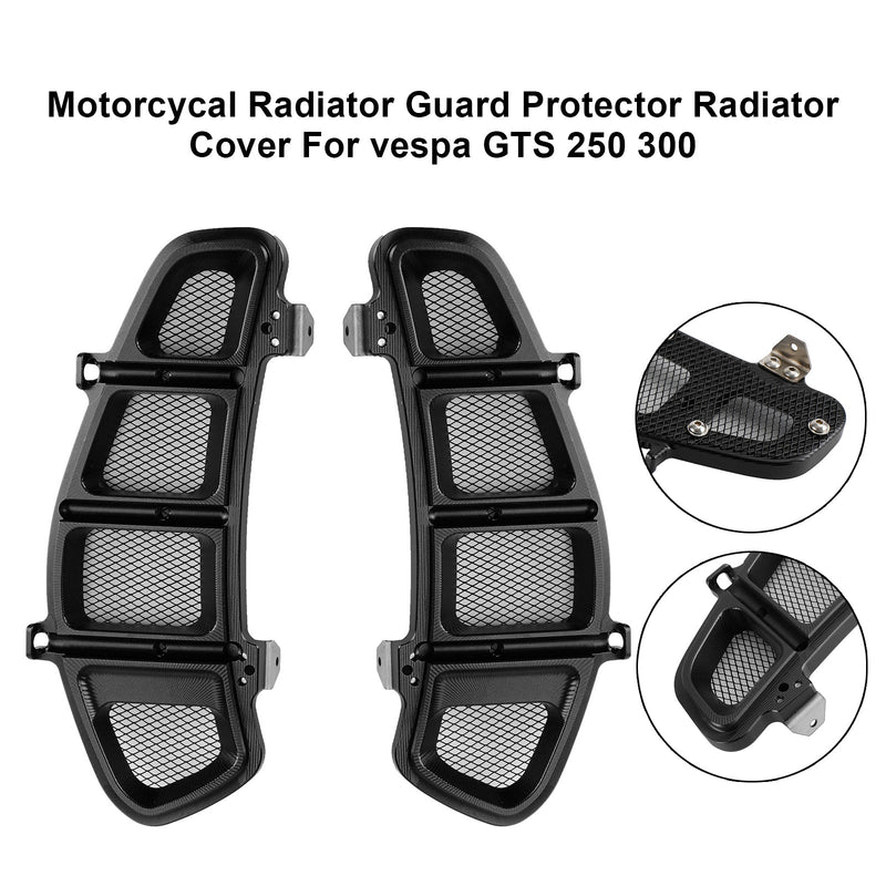 vespa GTS 250 300 Motorcycal Radiator Guard Protector Radiator Cover