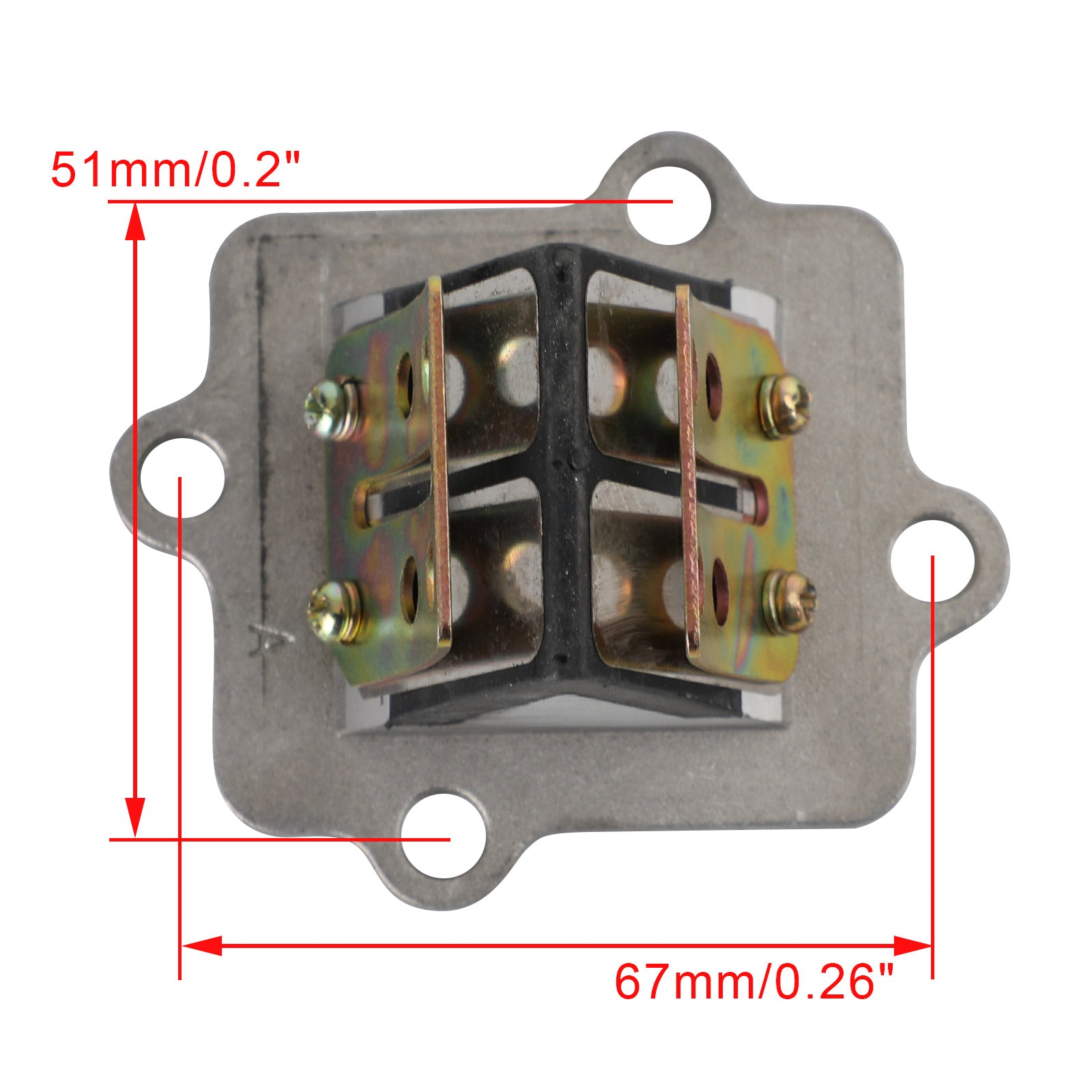 Sistema de válvula de caña para Polaris50 90 ATV Predator Sportsman50 90 01-06 0450063 Genérico