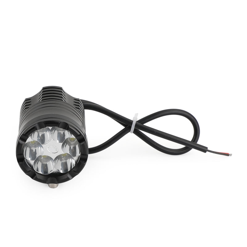 Electric LED Bicycle Motorcycle Light Bike Front Lamp Waterproof Headlight Generic
