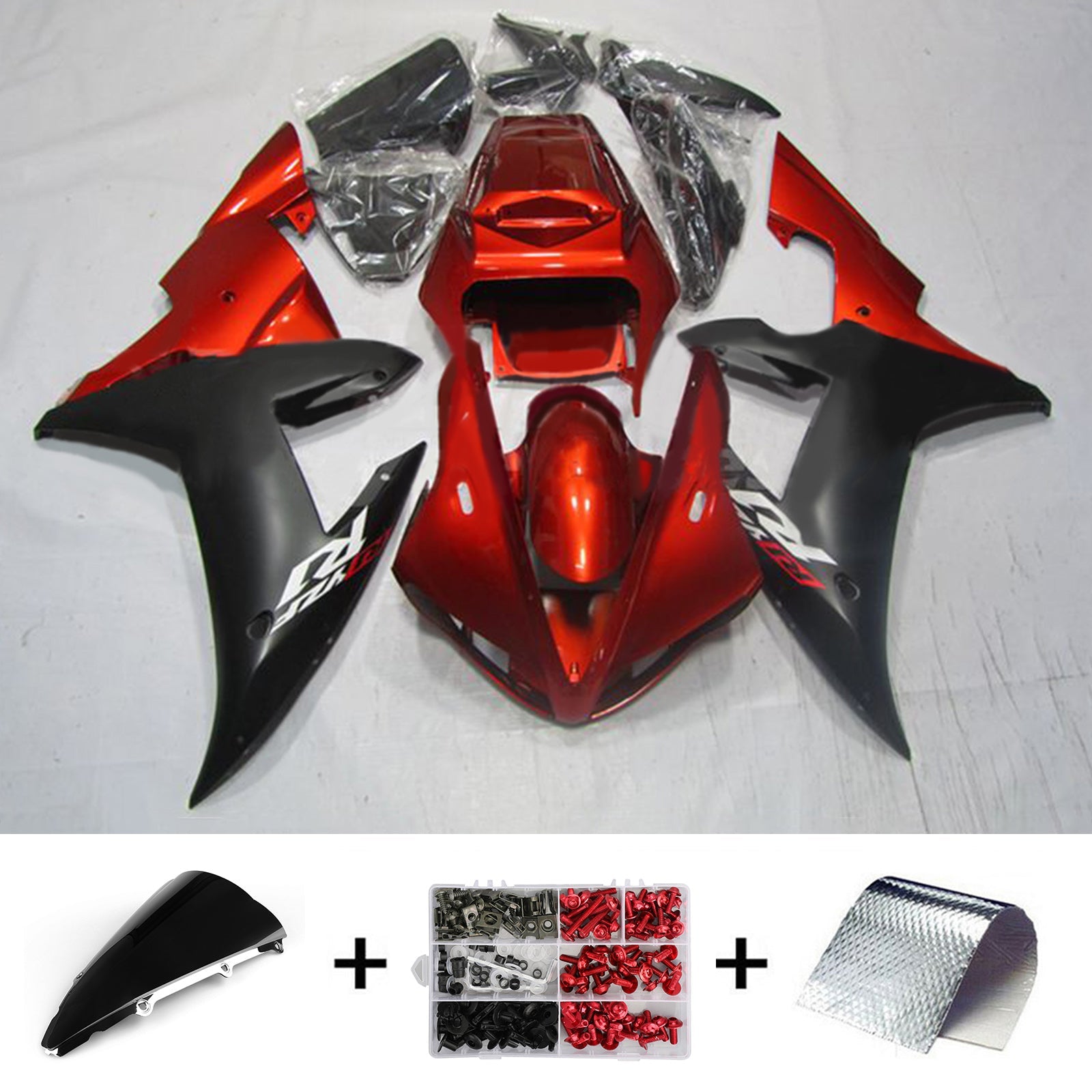 Yamaha YZF-R1 2002-2003 Fairing Kit Bodywork Plastic ABS