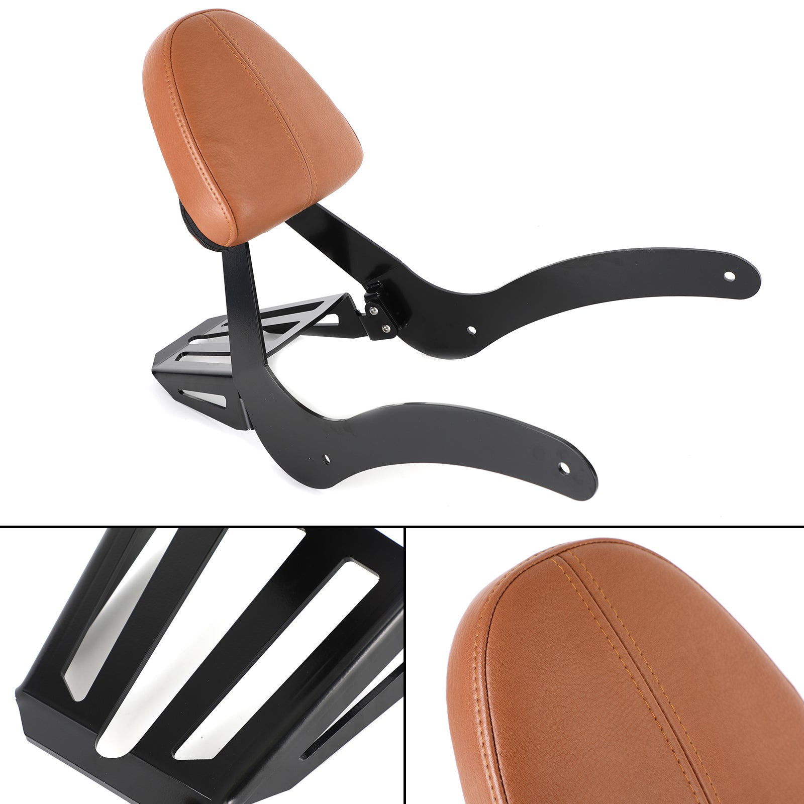 Passenger Backrest Sissy Bar fit for Indian Scout 2015-2020 Scout Sixty ABS Generic